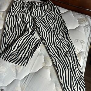 Zebra Print Women's Chinos